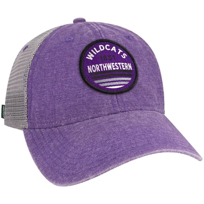 Shop Legacy Athletic Purple Northwestern Wildcats Sunset Dashboard Trucker Snapback Hat