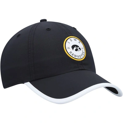 Shop 47 '  Black Iowa Hawkeyes Microburst Clean Up Adjustable Hat