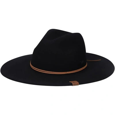 New Era Women's  Black Seattle Seahawks Willow Wide Brim Fedora In Black
