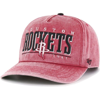 Shop 47 ' Red Houston Rockets Fontana Hitch Snapback Hat