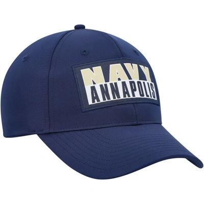 Shop Colosseum Navy Navy Midshipmen Positraction Snapback Hat