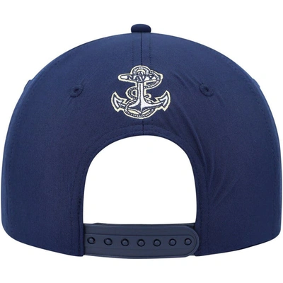 Shop Colosseum Navy Navy Midshipmen Positraction Snapback Hat