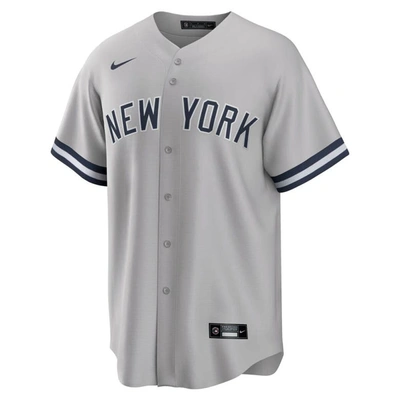 Shop Nike Gerrit Cole Gray New York Yankees Road Replica Player Name Jersey