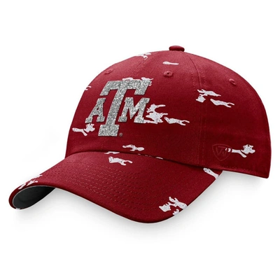 Shop Top Of The World Maroon Texas A&m Aggies Oht Military Appreciation Betty Adjustable Hat