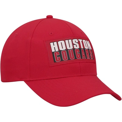 Shop Colosseum Red Houston Cougars Positraction Snapback Hat