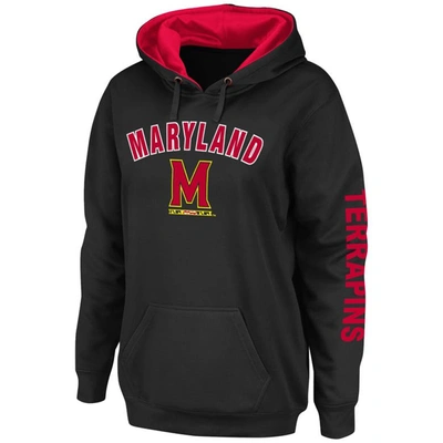 Shop Colosseum Black Maryland Terrapins Loud And Proud Pullover Hoodie