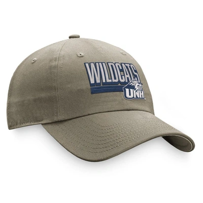 Shop Top Of The World Khaki New Hampshire Wildcats Slice Adjustable Hat