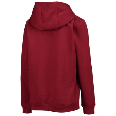 Shop Outerstuff Youth Burgundy Washington Commanders Team Logo Pullover Hoodie