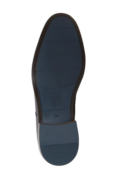 Vince Camuto Lyre Leather Derby In Black/black Shhgrg