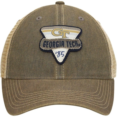 Shop Legacy Athletic Gray Georgia Tech Yellow Jackets Legacy Point Old Favorite Trucker Snapback Hat