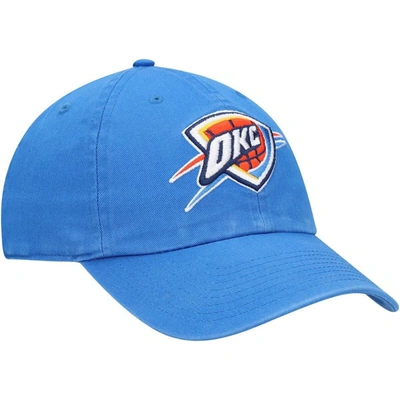 Shop 47 ' Blue Oklahoma City Thunder Team Clean Up Adjustable Hat