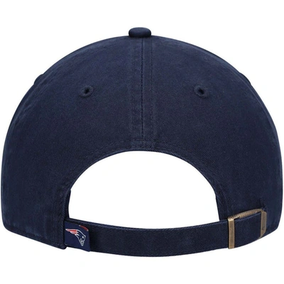 Shop 47 ' Navy New England Patriots Vocal Clean Up Adjustable Hat