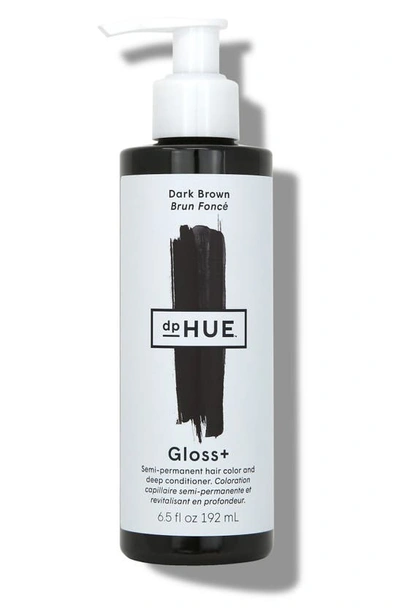 Shop Dphue Gloss+ Semi-permanent Hair Color & Deep Conditioner In Dark Brown