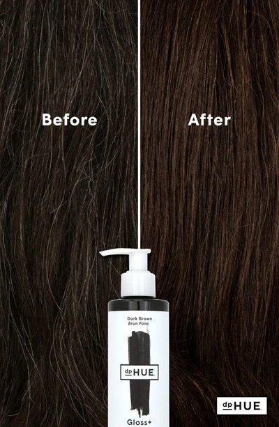 Shop Dphue Gloss+ Semi-permanent Hair Color & Deep Conditioner In Dark Brown