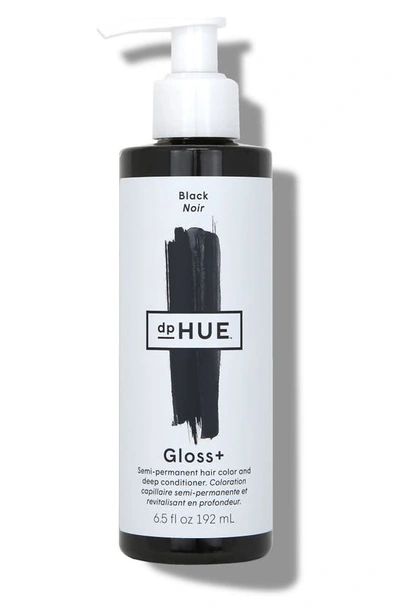 Shop Dphue Gloss+ Semi-permanent Hair Color & Deep Conditioner In Black