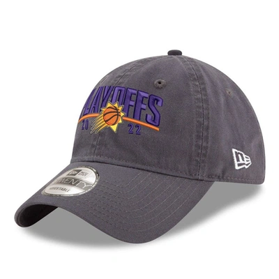 Shop New Era Gray Phoenix Suns 2022 Nba Playoffs Arch 9twenty Adjustable Hat