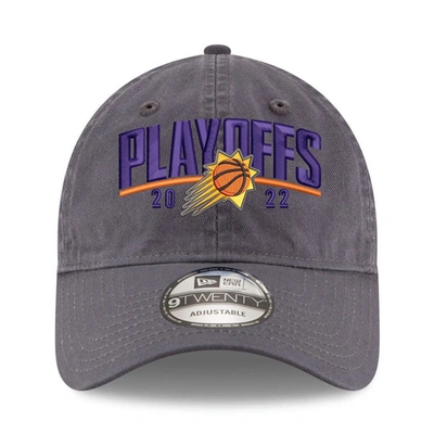 Shop New Era Gray Phoenix Suns 2022 Nba Playoffs Arch 9twenty Adjustable Hat