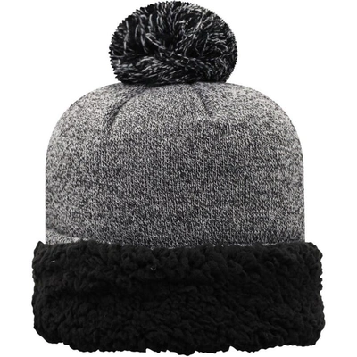 Shop Top Of The World Black Auburn Tigers Snug Cuffed Knit Hat With Pom