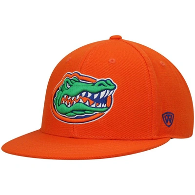 Shop Top Of The World Orange Florida Gators Team Color Fitted Hat