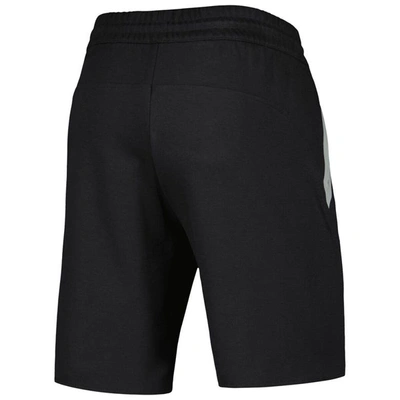 Shop Adidas Originals Adidas Black Houston Dynamo Fc 2023 Player Travel Shorts In Charcoal