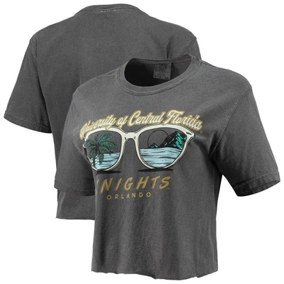 Shop Image One Charcoal Ucf Knights Vacation View Sunglasses Crop Top