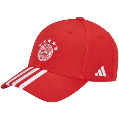 Shop Adidas Originals Youth Adidas Red Bayern Munich Baseball Adjustable Hat