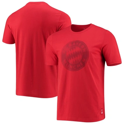 Shop Adidas Originals Adidas Red Bayern Munich Club Crest T-shirt