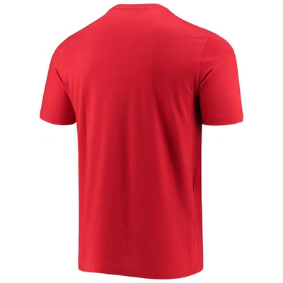Shop Adidas Originals Adidas Red Bayern Munich Club Crest T-shirt