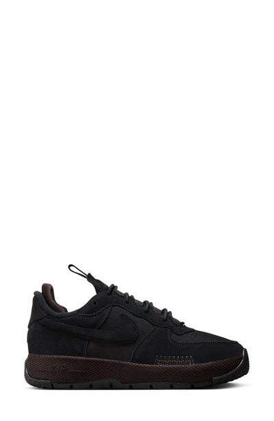 Shop Nike Air Force 1 Wild Hiking Sneaker In Black/ Velvet Brown/ Cedar