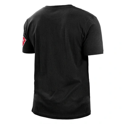 Shop New Era Black Utah Jazz 2021/22 City Edition Brushed Jersey T-shirt