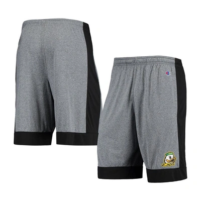 Shop Knights Apparel Gray Oregon Ducks Outline Shorts