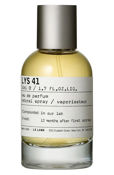 Shop Le Labo Lys 41 Eau De Parfum, 1.7 oz