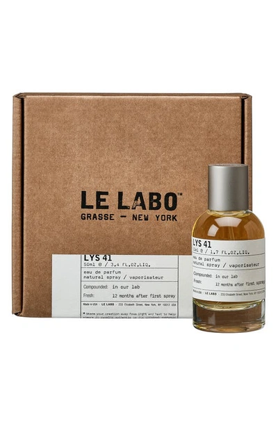 Shop Le Labo Lys 41 Eau De Parfum, 1.7 oz