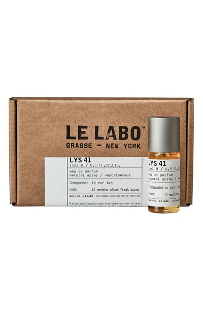 Shop Le Labo Lys 41 Eau De Parfum, 1.7 oz