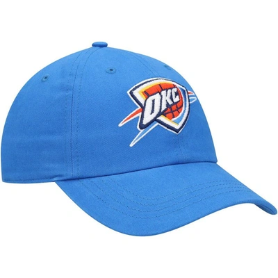 Shop 47 ' Blue Oklahoma City Thunder Miata Clean Up Logo Adjustable Hat