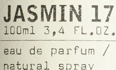 Le Labo Jasmin 17 Eau De Parfum