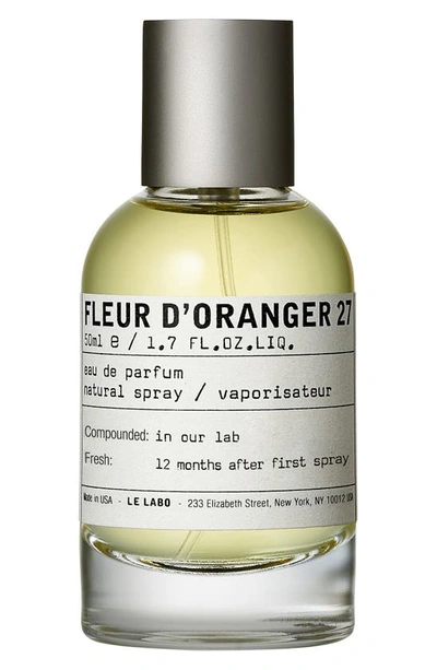 Shop Le Labo Fleur D'oranger 27 Eau De Parfum, 1.7 oz