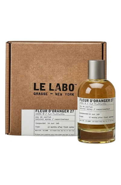 Shop Le Labo Fleur D'oranger 27 Eau De Parfum, 1.7 oz