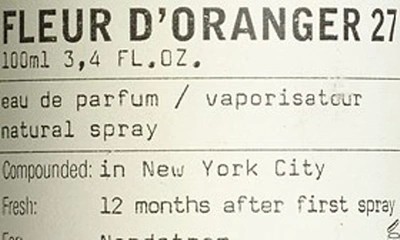 Le Labo Fleur D Oranger 27 Eau De Parfum 50ml