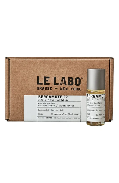 Shop Le Labo Bergamote 22 Eau De Parfum, 3.4 oz