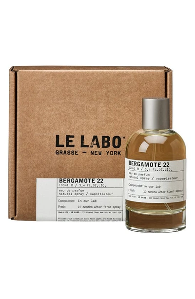 Shop Le Labo Bergamote 22 Eau De Parfum, 3.4 oz