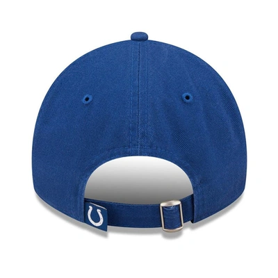 Shop New Era Royal Indianapolis Colts Formed 9twenty Adjustable Hat