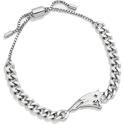 Shop Baublebar Silver New England Patriots Chain Bracelet