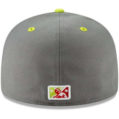Shop New Era Gray/green Columbia Chicharrones Copa De La Diversion 59fifty Fitted Hat