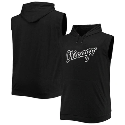 Shop Profile Black Chicago White Sox Jersey Muscle Sleeveless Pullover Hoodie