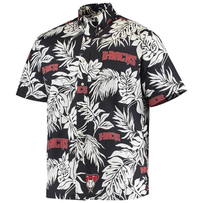 Shop Reyn Spooner Black Arizona Diamondbacks Aloha Button-down Shirt
