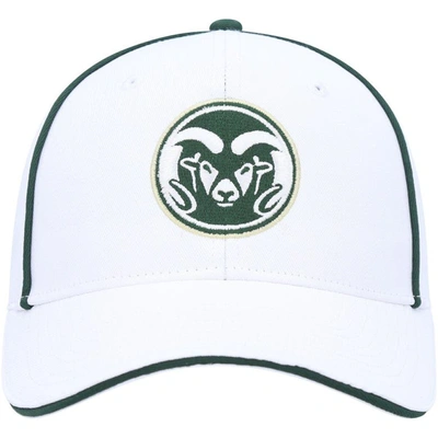 Shop Colosseum White Colorado State Rams Take Your Time Snapback Hat