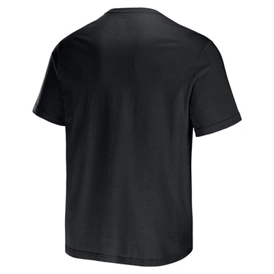 Shop Nfl X Darius Rucker Collection By Fanatics Black Pittsburgh Steelers Stripe T-shirt