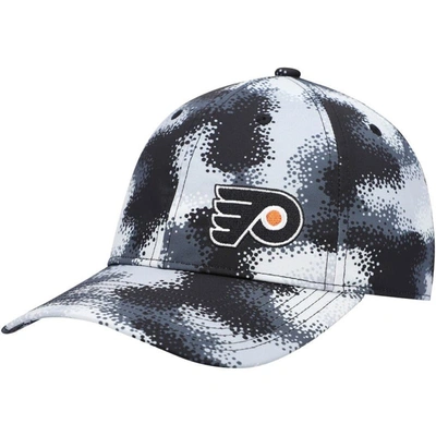 Shop Adidas Originals Adidas Gray Philadelphia Flyers Camo Slouch Adjustable Hat