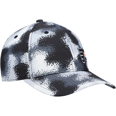 Shop Adidas Originals Adidas Gray Philadelphia Flyers Camo Slouch Adjustable Hat